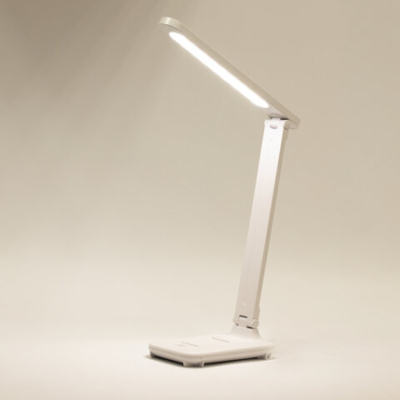 Настольная лампа / светильник беспроводная SONNEN PT-102, USB, LED, 3 Вт, 3 режима, белый, 238777