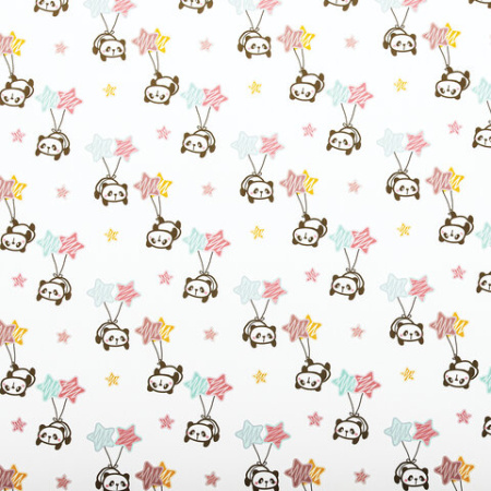 Бумага упаковочная подарочная мелованная "Funny Animals", 70x100 см, 10 дизайнов ассорти, ЗОЛОТАЯ СКАЗКА, 591917