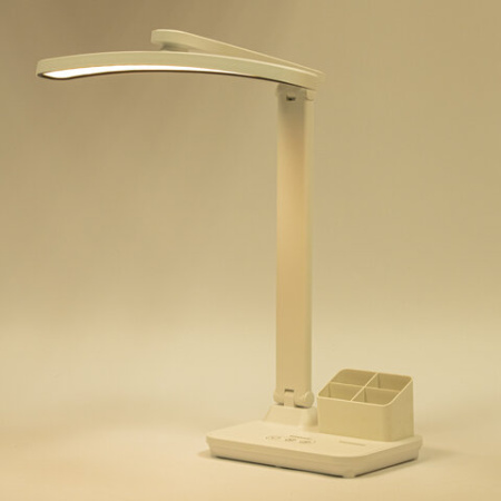 Настольная лампа / светильник беспроводная SONNEN PT-401, органайзер, USB, LED, 5 Вт, 3 режима, 238779