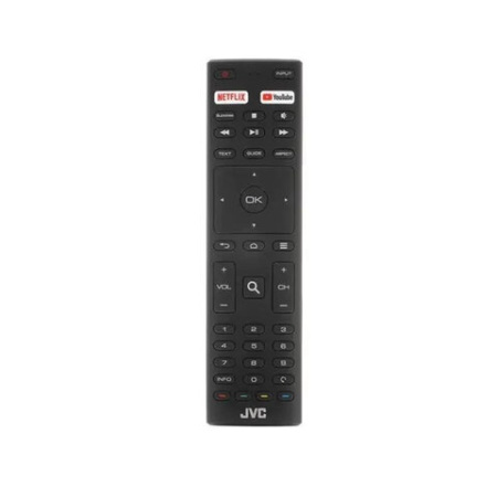 Телевизор JVC LT-32M595, 32'' (81 см), 1366x768, HD, 16:9, Android TV, Wi-Fi, безрамочный, черный
