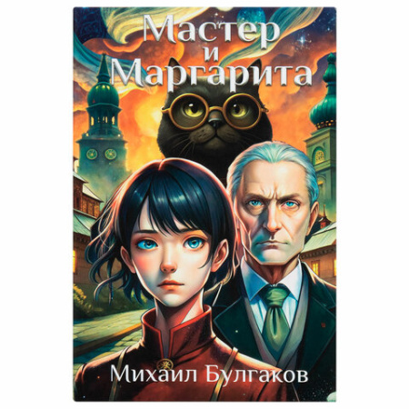 Сейф-книга "Мастер и Маргарита", 55х115х180 мм, кодовый замок, BRAUBERG, 291361