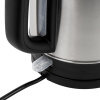 Чайник BRASSON (БРАССОН) KT-040, 1,7 л, 2200 Вт, индикатор уровня воды, сталь, черный, 455192