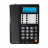 Телефон RITMIX RT-495 black, АОН, спикерфон, память 60 номеров, тональный / импульсный режим, черный, 80002152