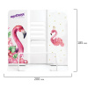 Подставка для книг и учебников большая ЮНЛАНДИЯ "Flamingo", регулируемый наклон, металлическая, 237573