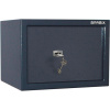 Сейф BRABIX "КМ-260", 260х360х290 мм, 13 кг, ключевой замок + полка, крепление к стене, 291165