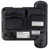 Телефон PANASONIC KX-TS2356RUB, черный, память 50 номеров, АОН, ЖК-дисплей с часами, тональный / импульсный режим