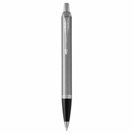 Набор PARKER "IM Stainless Steel CT": шариковая ручка синяя и перьевая ручка синяя, 2183058