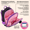 Ранец BRAUBERG ORIGINAL, 2 отделения, с брелоком, "Космический кот", 38х29х16 см, 274403