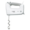 Миксер BOSCH MFQ 36480, 450 Вт, 5 скоростей, 6 насадок, стакан, белый, MFQ36480