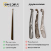 Ложка (рожок) для обуви с крючком МЕТАЛЛИЧЕСКАЯ 67 см, антик МЕДЬ, SHEGRA (ШЕГРА), LUXE, 702508