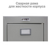 Шкаф металлический для одежды BRABIX "LK 11-40", УСИЛЕННЫЙ, 1 секция, 1830х400х500 мм, 20 кг, 291130, S230BR403102