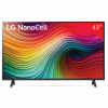 Телевизор LG 43NANO80T6A, 43" (108 см), NanoCell, 3840 x 2160, 4K, 16:9, webOS, Wi-Fi, черный