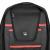 Рюкзак HEIKKI HIGH TECH (ХЕЙКИ) с отделением для ноутбука, USB-порт, черный, 46x30x10 см, 272588