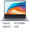 Ноутбук HUAWEI MateBook D14 14", Intel Core i5-13420H, 16 Гб, SSD 1024 Гб, No OS, серый космос, 53014MUB
