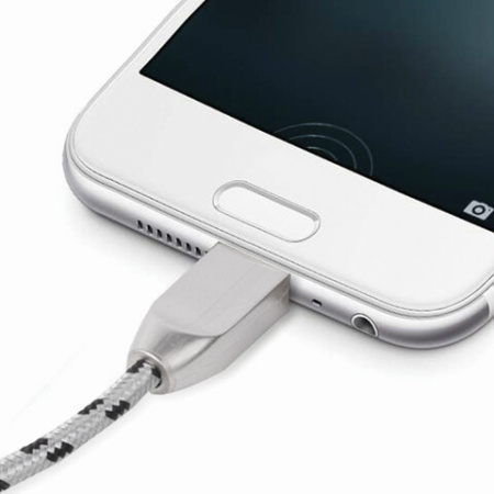 Кабель USB 2.0 – Type-C, 1 м, SONNEN Premium, медь, передача данных и быстрая зарядка, 513127