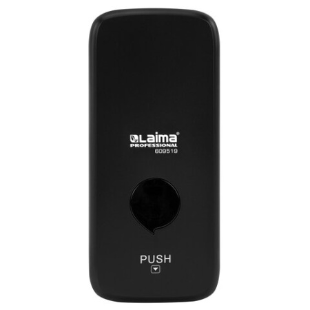 Дозатор для жидкого мыла LAIMA PROFESSIONAL PREMIUM BLACK, НАЛИВНОЙ, 1 л, черный, ABS-пластик, 609519