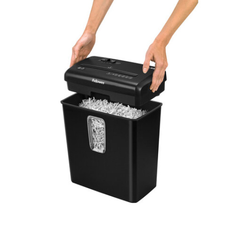 Уничтожитель (шредер) FELLOWES POWERSHRED P-30C, 4 уровень секретности, фрагменты 4х34 мм, 6 л., 15 л, FS-60081