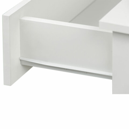 Стол письменный/компьютерный BRABIX "Scandi CD-016", 1100х500х750 мм, 4 ящика, белый, 641891, ЦБ013707-1
