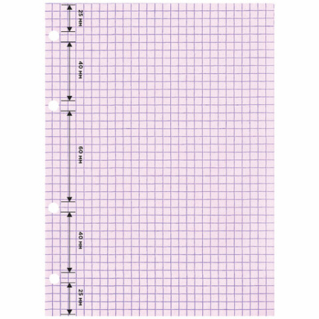 Сменный блок для тетради на кольцах, А5, 120 л., BRAUBERG, 4 цвета по 30 листов, 404614
