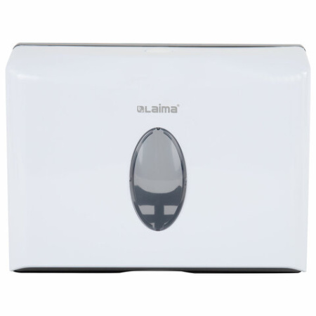 Диспенсер для полотенец бытовой LAIMA HOME (Система H2), Z-сложения, белый, ABS, 609108