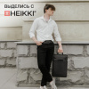Рюкзак HEIKKI HIGH TECH (ХЕЙКИ) с отделением для ноутбука, черный, 43x28x12 см, 272589