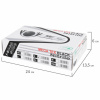 Перчатки нитриловые сверхпрочные с текстурой SFM MEGA TEX BLACK, Германия, 25 пар (50 штук), размер 6-7, S (малый)