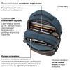 Рюкзак BRAUBERG URBAN универсальный, с отделением для ноутбука, USB-порт, "Denver", синий, 46х30х16 см, 229893