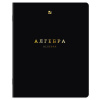 Тетради предметные, КОМПЛЕКТ 12 ПРЕДМЕТОВ, 48 л., Soft-Touch, 3D-фольга, BRAUBERG, "BLACK GOLD", 405602