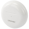 Наушники беспроводные TWS вкладыши с микрофоном CROMEX (КРОМЕКС) EP-T28W, Bluetooth 5.4, белые, 514121