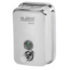 Дозатор для жидкого мыла LAIMA PROFESSIONAL INOX (гарантия 3 года), 0,5 л, нержавеющая сталь, зеркальный, 605394