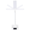 Настольная лампа / светильник беспроводная SONNEN PT-201, органайзер, USB, LED, 5 Вт, 3 режима, белый, 238781