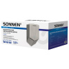 Сушилка для рук ВЫСОКОСКОРОСТНАЯ АНТИВАНДАЛЬНАЯ SONNEN K2022A, 1300 Вт, 150 м/с, IPX1, 72 дБ, нержавеющая сталь, 607191