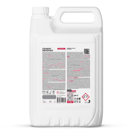 Средство для уборки после строительства 5,8 кг GRASS CEMENT REMOVER PROFESSIONAL, кислотное, 125442