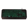 Клавиатура проводная SONNEN KB-7700, USB, 104 клавиши + 10 программируемых клавиш, RGB, черная, 513512