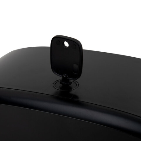 Диспенсер для туалетной бумаги LAIMA PROFESSIONAL PREMIUM BLACK (Система T2), малый, черный, ABS-пластик, 609521