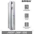 Шкаф (секция без стенки) металлический для одежды BRABIX Шкаф (секция без стенки) металлический для одежды BRABIX
