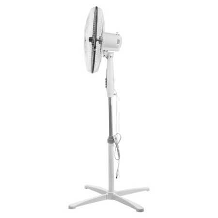 Вентилятор напольный CENTEK CT-5035, 3 режима, d=43 см, 40 Вт, серый, CT-5035 White