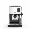 Кофеварка рожковая BQ (БИ-КЬЮ) CM9002, 1450 Вт, объем 1,4 л, 19 бар, автоматический капучинатор, стальная, 86195028
