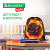 Мешок для обуви BRAUBERG KIDS, с петлей, 42х34 см, "Лава-мяч", 273436