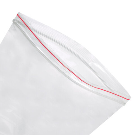 Пакеты ZIP LOCK "зиплок" ОЧЕНЬ ПРОЧНЫЕ, комплект 100 шт., 300х400 мм, ПВД 80 мкм, BRAUBERG EXTRA, 608181