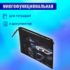 Папка для тетрадей BRAUBERG А4, 1 отделение, полиэстер, на молнии, с ручкой, "Супер-машина", 272171