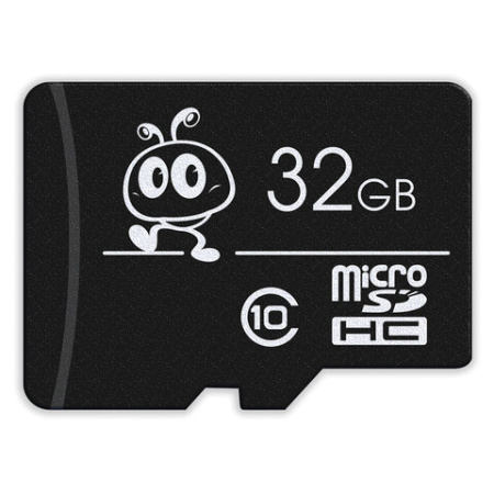 Карта памяти micro SDHC, 32 GB, SMARTBUY, 10 Мб/сек. (class 10), с адаптером, SB32GBSDCL10-01