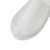 Тапочки одноразовые EVA Classic, закрытые, КОМПЛЕКТ 25 пар, спанбонд + ЭВА, размер 37-42, белые, SMZ, Э/З/Б-№1/25/150