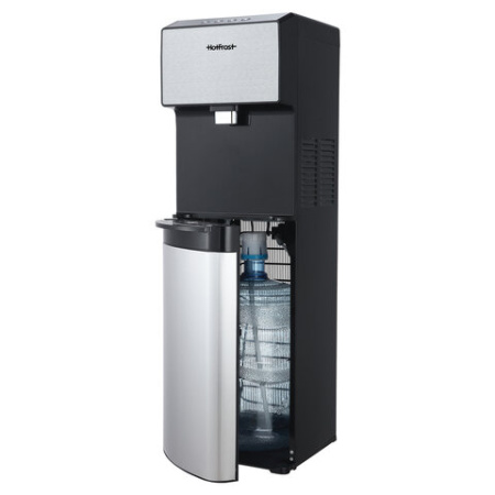 Кулер для воды HOTFROST V450ASM, напольный, НАГРЕВ/ОХЛАЖДЕНИЕ КОМПРЕССОРНОЕ, самоочистка, 1 кран, 120145001