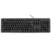 Набор проводной A4TECH KK-3330, USB, клавиатура 104 клавиши, мышь 2 кнопки + 1 кнопка-колесо, черная, 1530249