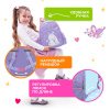 Рюкзак BRAUBERG KIDS PLAY детский, 1 отделение, 3 кармана, "Очаровательная зайка", 29х23х12 см, 271390