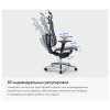 Кресло МЕТТА "YOGA" Y 4DF B2-5D, адаптивная спинка, 3D-подголовник, сверхпрочная сетка, черное
