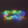 Электрогирлянда-сеть комнатная 1,5х1,5 м,160 LED, мультицветная, 220 V, контроллер, ЗОЛОТАЯ СКАЗКА, 591106