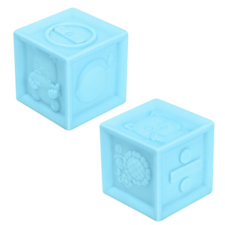 Тактильные кубики, сенсорные, ЭКО 12 штук, BAMBOX BABY (БАМБОКС БЭБИ), 665900