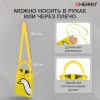 Сумочка-органайзер повседневная HEIKKI KNIT (ХЕЙКИ) кросс боди, вязаная, 17х12х5 см, "Желтый гусь", 273791